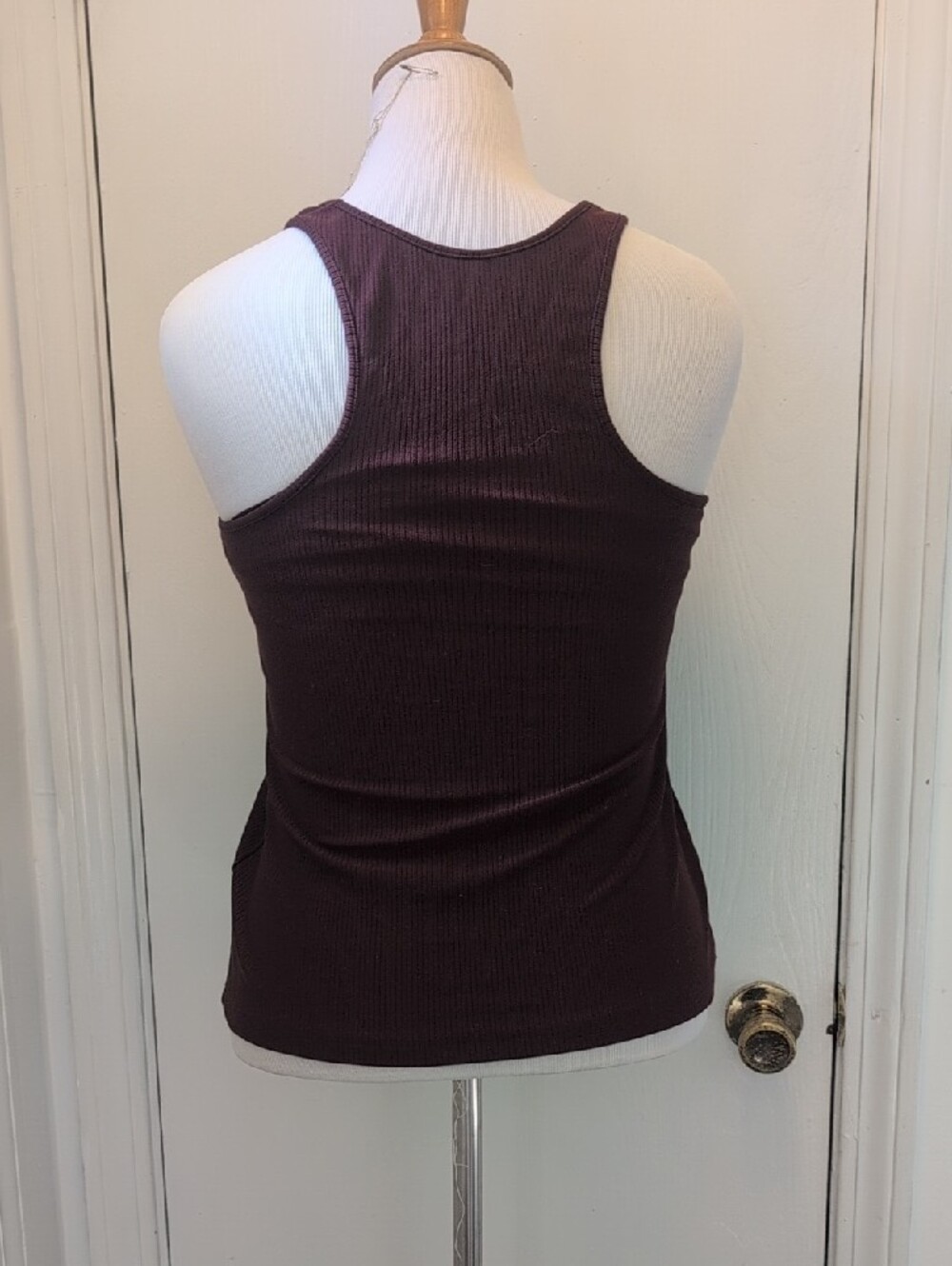 Alpine Design Maroon Ribbed Racerback Tank - Picture 3 of 6